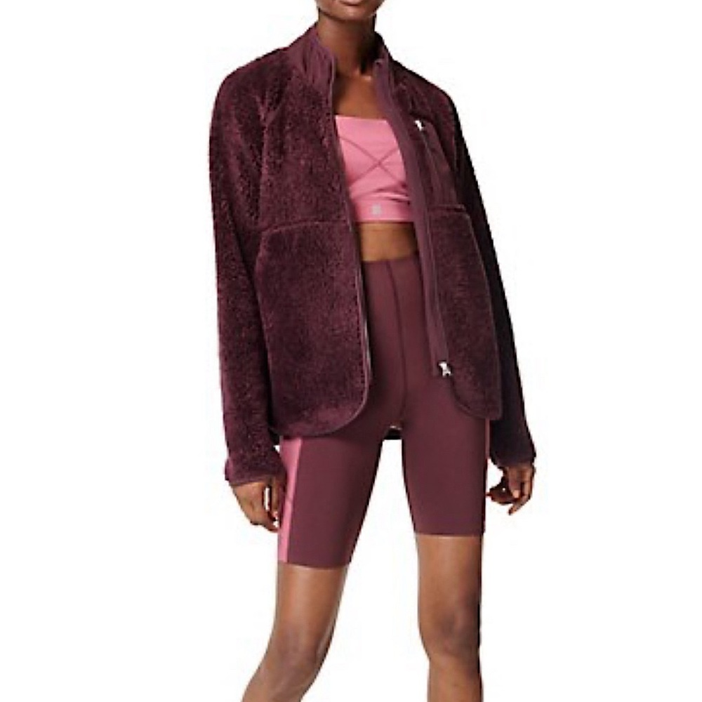 SWEATY BETTY Pennine Zip-Up Jacket New With Tags